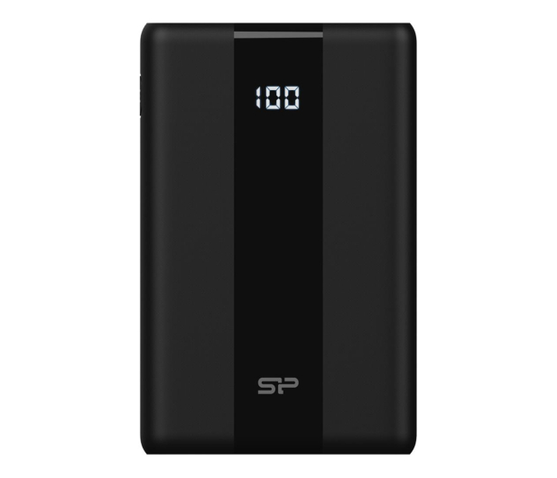 SILICON POWER QP55 USB-C, Lightning, 10,000 mAh Czarny SP10KMAPBKQP550K - 1096957 - zdjęcie